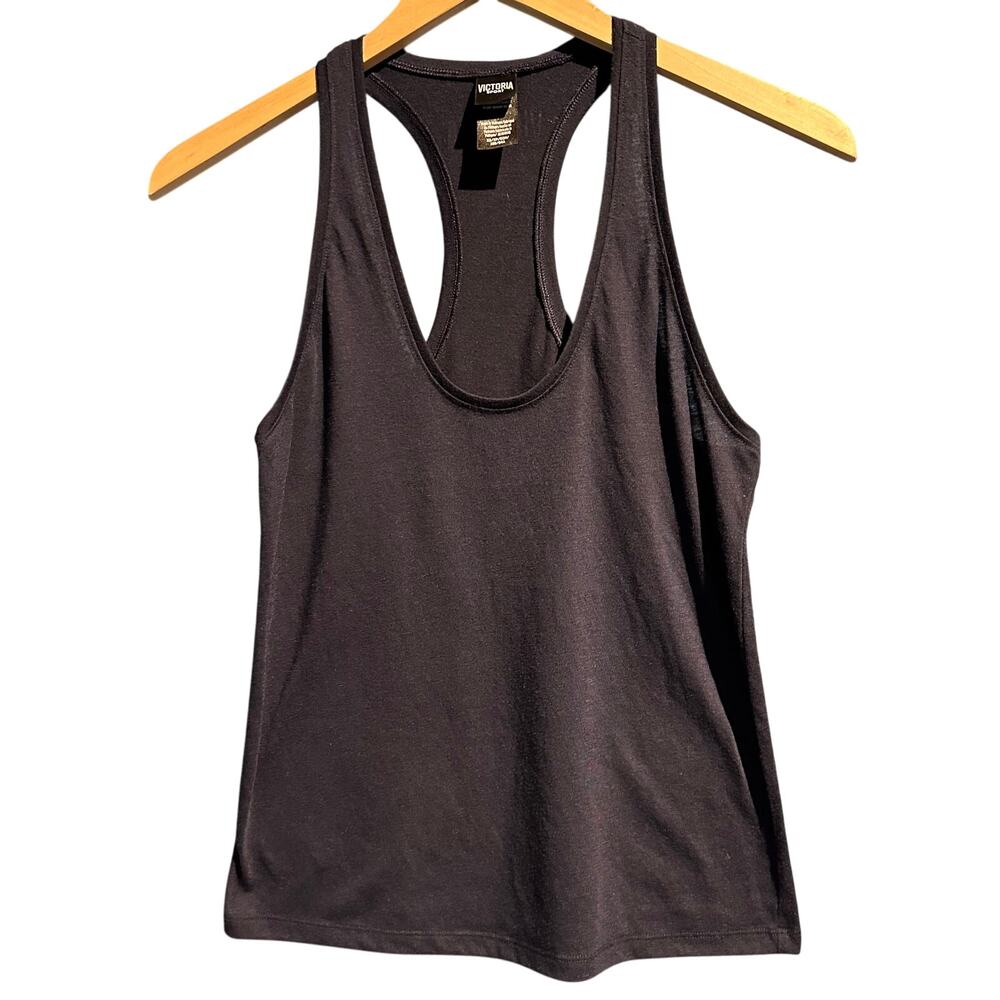 Victoria Sport Size XS Navy Tank Racerback comfy lounge gym workout sporty